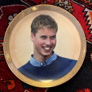 Prince William collectible plate 90’s
